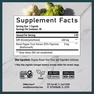 DIM 400mg + BioPerine